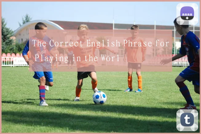 The Correct English Phrase for Playing in the Worl